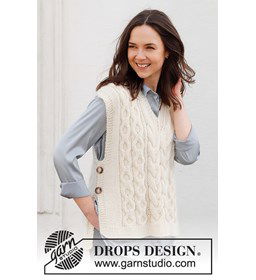 Dames spencer gemaakt van Drops Puna