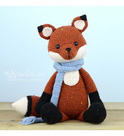 Vosje gemaakt van Scheepjes metropolis