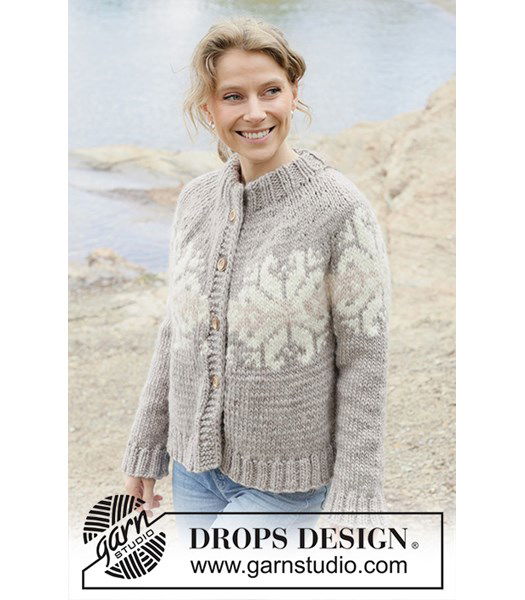 Breipatroon Spirit of Winter Cardigan