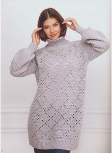 Diamond jumper dress