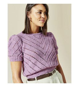 Trui Adela gemaakt van Phildar Phil Bonbon