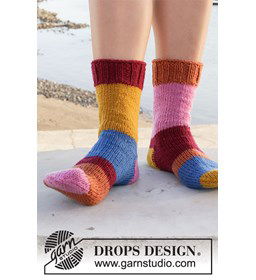 Sokken gemaakt van Drops Fabel
