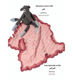 Deken baby gemaakt van Cheval Blanc Merina