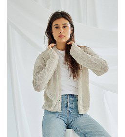 Doorschijnend damesvest