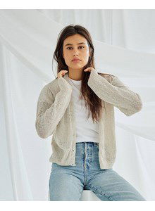 Doorschijnend damesvest