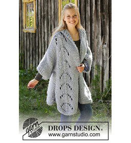 Dames vest gemaakt van Drops Air