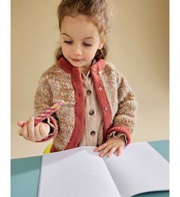 Kindervest met hoog sluitende knoopsluiting