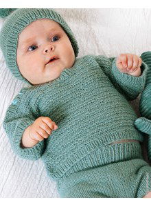 Babytruitje met driekwart mouwen