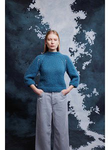 Korte damestrui Josie met ajour raglan