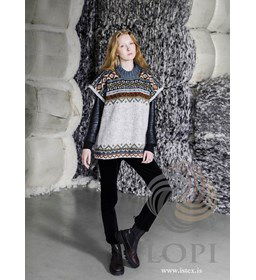 Poncho Ris gemaakt van Lopi Lettlopi