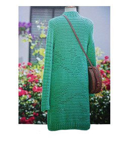 Dames vest gemaakt van Lang Yarns Tissa