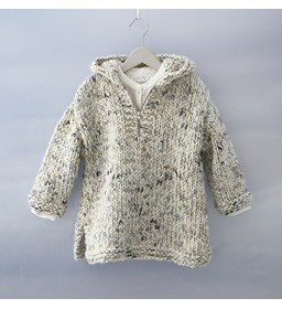 Trui met capuchon gemaakt van Rits niet deelbaar