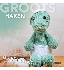 Drakenjong zittend nog in zijn ei gemaakt van Durable Velvet