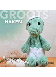 Drakenjong zittend nog in zijn ei