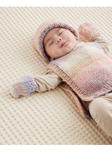 slaapzak, muts, wanten en borstlap