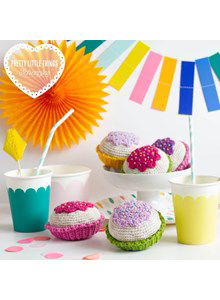 Cupcake in cup met glazuur