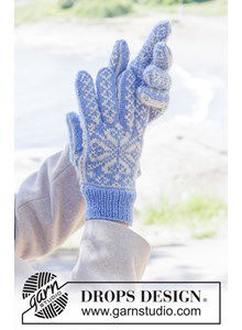 Glacier Blue Gloves