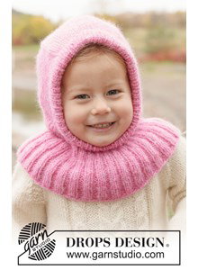 kinder balaclava van zachte alpaca wol