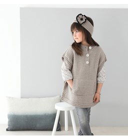 Tuniek gemaakt van knopen