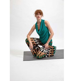 Damestop met watervalhals gemaakt van Rondbreinaald nr 2,5 - 2,75