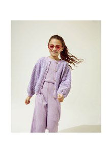 Meisjesvest Dolly met ballonmouwen