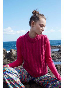 Debardeur met zigzagpatroon