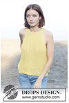 Breipatroon Sunbeam Shine Top van andere kant