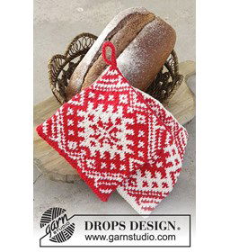 Pannenlappen gemaakt van Drops Paris