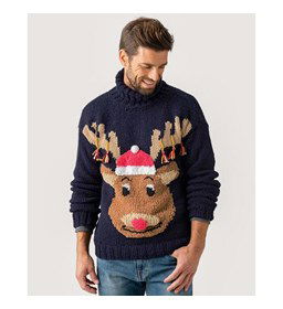 Herentrui kerst gemaakt van Phildar Phil Looping