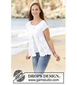 Vest gemaakt van Drops Muskat