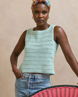 Phildar haakpatroon Hugo. damestopje ....