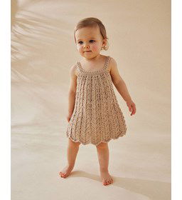 Balonjurkje gemaakt van Phildar Phil Rustique