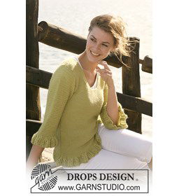 Trui gemaakt van Drops Alpaca