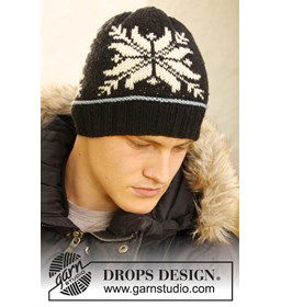 Muts gemaakt van Drops Merino extra fine