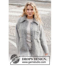 Damesvest gemaakt van knopen