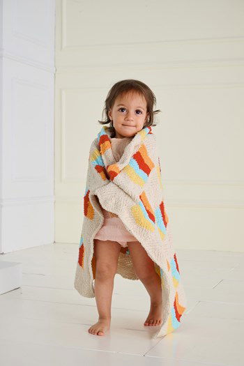 deken met pijltjespatroon