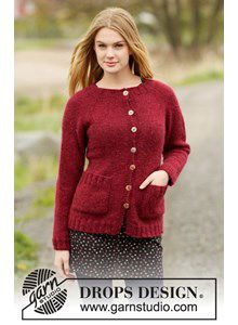 Gebreid vest met zakken