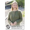 damesvest gebreid met vier draden Kid Silk gemaakt van Drops Kid Silk