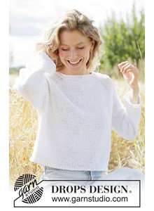 zomerse trui met raglanmouwen