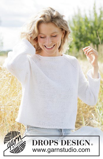 zomerse trui met raglanmouwen