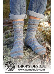 Meerkleurige herensokken