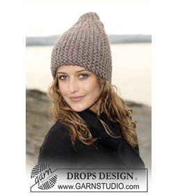 Muts gemaakt van Drops Snow - Eskimo