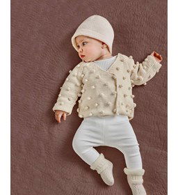 Noppenvestje gemaakt van Phildar Phil Caresse