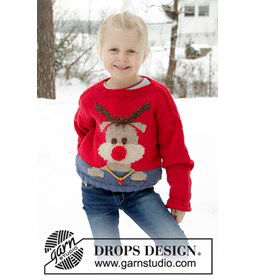 Kersttrui gemaakt van Drops Nepal