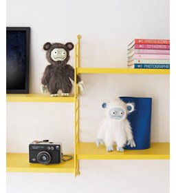 Yeti Monsters gemaakt van Handwerk accesoires