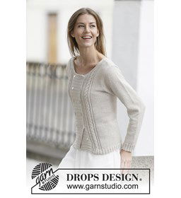 Vest gemaakt van Drops Cotton Light