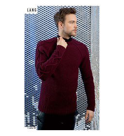 Trui gemaakt van Lang Yarns Merino 120 en 120 Color