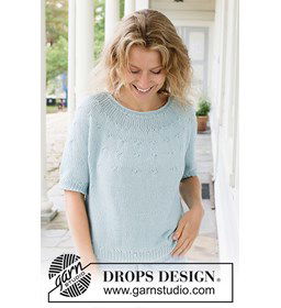 Beaded Sky Trui gemaakt van Drops Paris