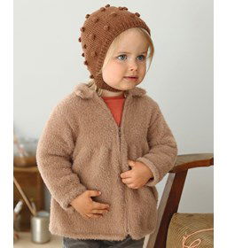 Meisjesvest gemaakt van Rits deelbaar