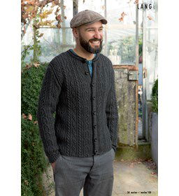 Vest gemaakt van Lang Yarns Merino plus